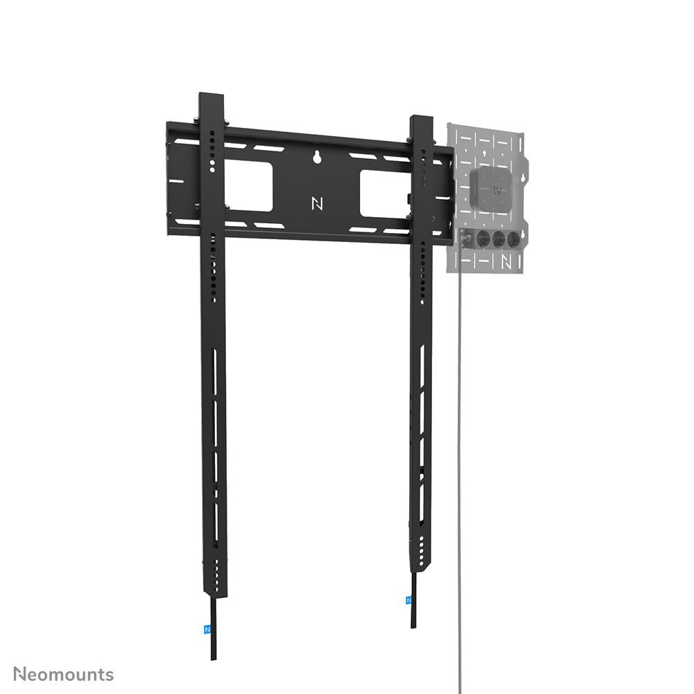 Neomounts WL30-750BL18P Support mural fixe pour écran 50-98"- robuste - verrouillable - portrait - installation rapide - TÜV